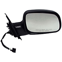 Crown Passenger Side Mirror-Power,Black,Non-heated