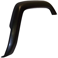 Crown Rear, Driver Side Fender Flares-Black,Thermoplastic,Flat