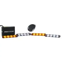 ProStrobe White and Amber Stealth Fire Strobe Light