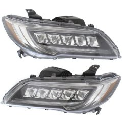 Replacement Headlight - SET-RA10010003 - With bulb(s) Composite