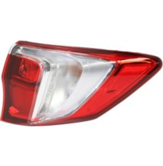 Replacement Halogen Tail Light - REPA730301 - Passenger Side, Ou