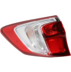 Replacement Halogen Tail Light - REPA730302 - Driver Side, Outer