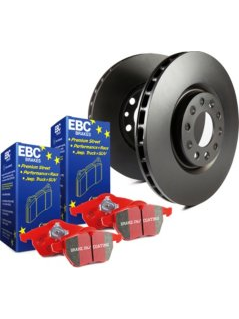 EBC S12 Redstuff and RK Rotors S12KF1448 Performance Replacement