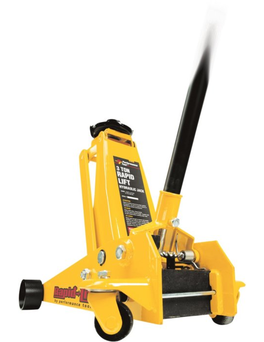 Performance Tool W1616 Floor Jack - Yellow, Universal