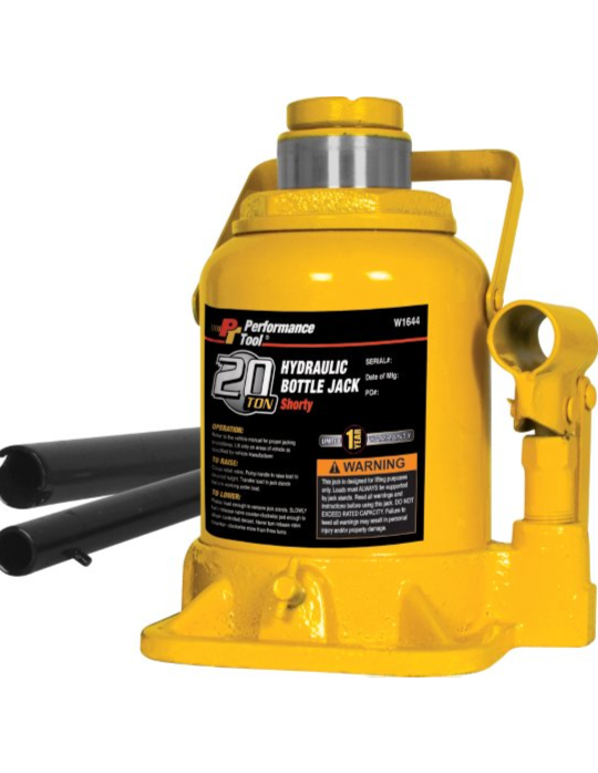 Performance Tool W1644 Floor Jack - Yellow, Universal