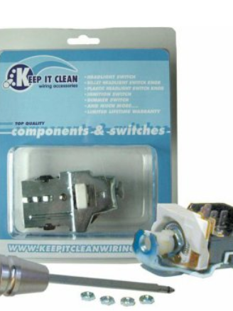 KEEP IT CLEAN HDLSWKIT Headlight Switch Knob - Polished, Univers