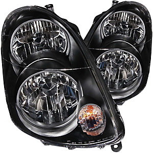 Anzo Driver And Passenger Side (Set Of 2) Headlight Anzo Crystal