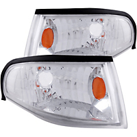 Anzo Driver And Passenger Side (Set Of 2) Corner Light-Clear Len