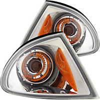 Anzo Driver And Passenger Side (Set Of 2) Corner Light-Amber & C