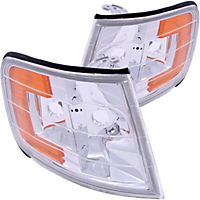 Anzo Driver And Passenger Side (Set Of 2) Corner Light-Amber & C