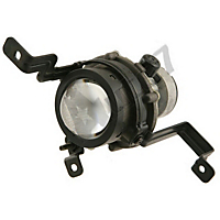 Auto 7 Driver Side Fog Light-Smoked Lens,Glass lens