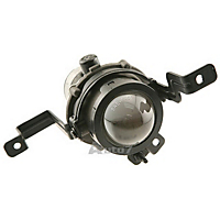 Auto 7 Passenger Side Fog Light-Smoked Lens,Glass lens