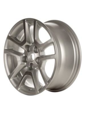 CCI ALY05559U10 Silver Finish Aluminum Wheel - 17 in. Wheel Diam