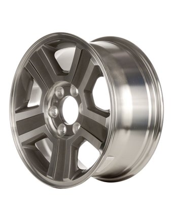 CCI ALY03554A30N Charcoal Finish Aluminum Wheel - 17 in. Wheel D