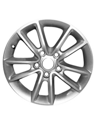 CCI ALY02399U20 Spoke design Silver Finish Aluminum Wheel - 17 i