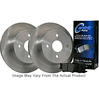 Centric Rear Brake Disc and Pad Kit Centric C-Tek