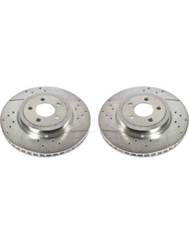 Powerstop Extreme Performance AR8359XPR Front Brake Disc, Cross-