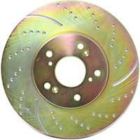 EBC Front Brake Disc EBC 3GD Sport-Cast Iron,Dimpled and slotted