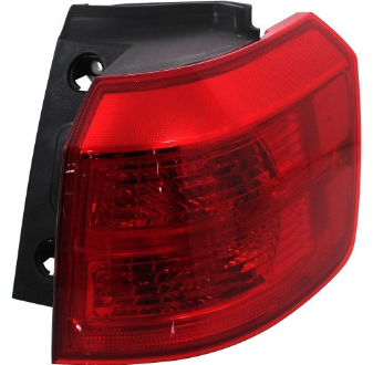 Replacement Halogen Tail Light - REPG730103Q - Passenger Side, O