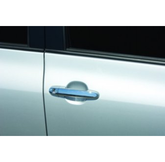 Putco 400098 Door Handle Cover - Chrome, ABS Plastic, Plain