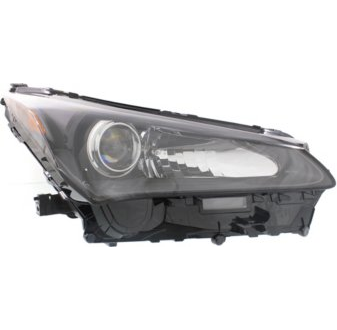 Replacement Halogen Headlight, Passenger Side, With Bulb(s), Cle