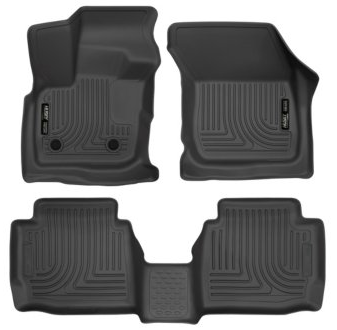 Husky Liners Weatherbeater 98791 Floor Mats, Molded Floor Liner,