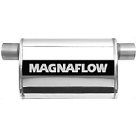 Universal-Magnaflow Muffler Magnaflow Performance-Polished,Stain