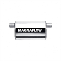 Universal-Magnaflow Muffler Magnaflow Performance-Polished,Stain