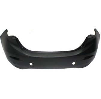 Replacement Bumper Cover - REPM760152P - Rear, Primed, Sedan, w/