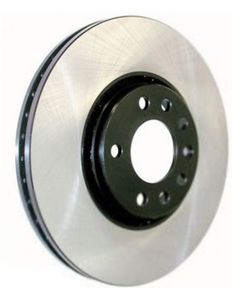 Centric Premium 120.45085 Brake Disc - Natural Plain Surface Sol