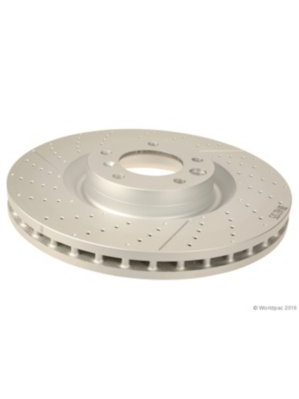 OES Genuine W0133-1975743 Brake Disc - Sold Individually Front,