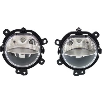 Replacement Halogen Fog Light - SET-REPM107597 - Driver and Pass