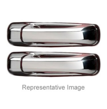 Putco 400506 Door Handle Cover - Chrome, ABS Plastic, Plain