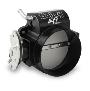 Holley LS EFI 112-581 Throttle Body - Anodized Black, Aluminum,