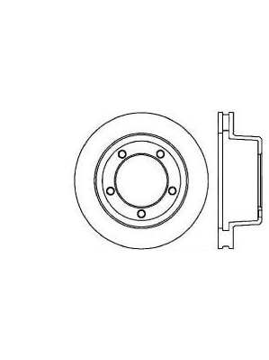 Centric Premium 120.67010 Brake Disc - Plain Surface Sold Indivi