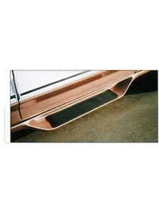 Pacer 22-292 Bumper Step Pad - Black, Universal