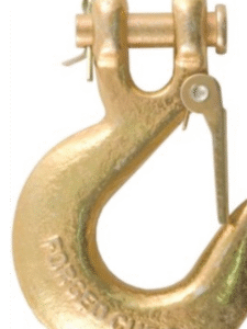 Curt 81960 Tow Hook - Yellow zinc, Steel, Universal