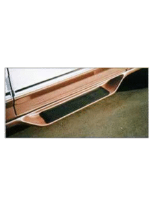 Pacer 22-292 Bumper Step Pad - Black, Universal