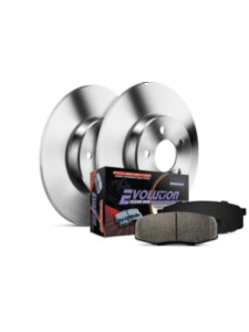 Powerstop Autospecialty KOE6292 Rear Brake Disc and Pad Kit, Pla