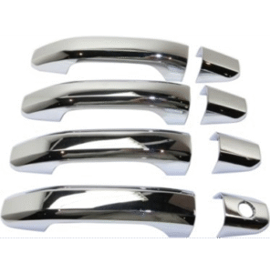Putco 400440 Door Handle Cover - Chrome, ABS Plastic, Plain