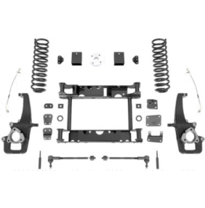Rancho RS66402B Suspension Lift Kit, 4 in. Subframe & Coil Space